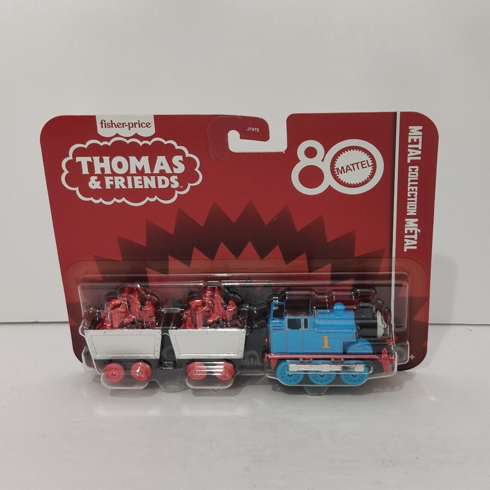 Thomas & Friends Mattel 80th Anniversary Ruby Die-Cast Metal Engine - New Sealed
